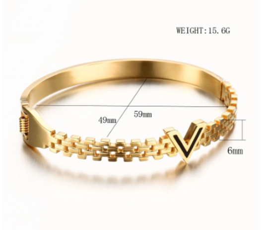 a. Armband V-Switch- Rosé
