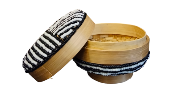 kralenmand rond S 