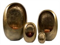 Beautiful Egg Candle Goud — 49 x 28 x H 74cm