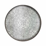 e. Ethnicraft Moroccan Frost Dienblad, 20310. Ø 61cm