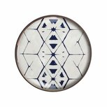 c. Ethnicraft Tribal Hexagon Dienblad, 20341. Ø 48cm