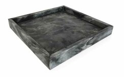 Marble Tray  Black| Dienblad