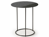 Bijzettafel Celeste  Lava  Linear | Zwart