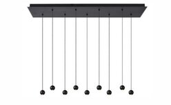 a. 4 Hanglamp Bol | Zwart
