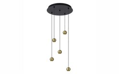a Hanglamp Bol Goud | Rond