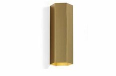 Wandlamp Hoxe | Goud — 7.5 x 7.5 x 20cm