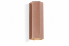 Wandlamp Hoxe | Rose — 7.5 x 7.5 x 20cm