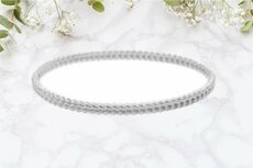 b. Armband gevlochten | Zilver
