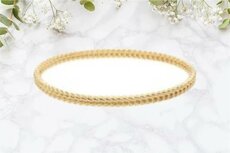 b. Armband gevlochten | Goud
