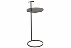 Bijzettafel Tino | Zwart