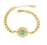 a. Goudkleurig armband