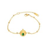 a. Goudkleurig armband
