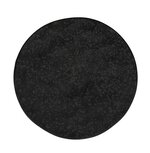 Big round plate black 106790