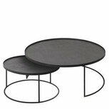 a. Ethnicraft Salontafel Set van 2, Large.  20329