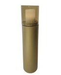 a. Windlicht XL met zuil Goud