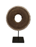 a. Schild goud kralen en schelpen