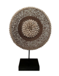 Schild rond schelpen