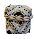 kralenbox schelp wit